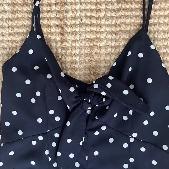 Polka Dot Jumpsuit - Picture 2 of 4